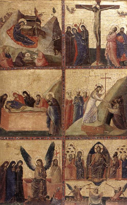 GIOVANNI DA RIMINI Stories of the Life of Christ sh France oil painting art